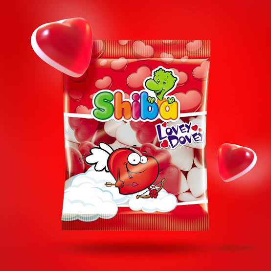 پاستیل قلبی شیبابا