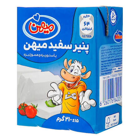پنیر سفید میهن