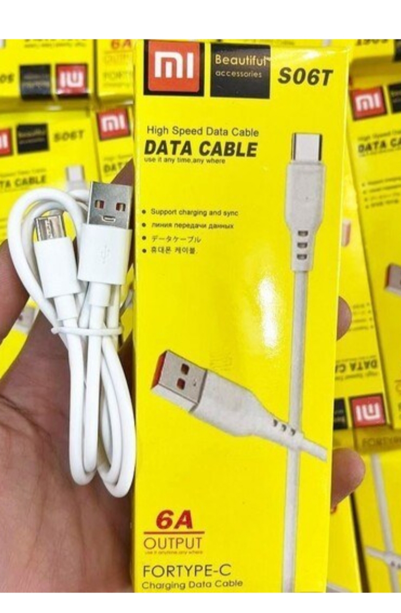 کابل شارژ شیائومی تایپ سی پکدار
