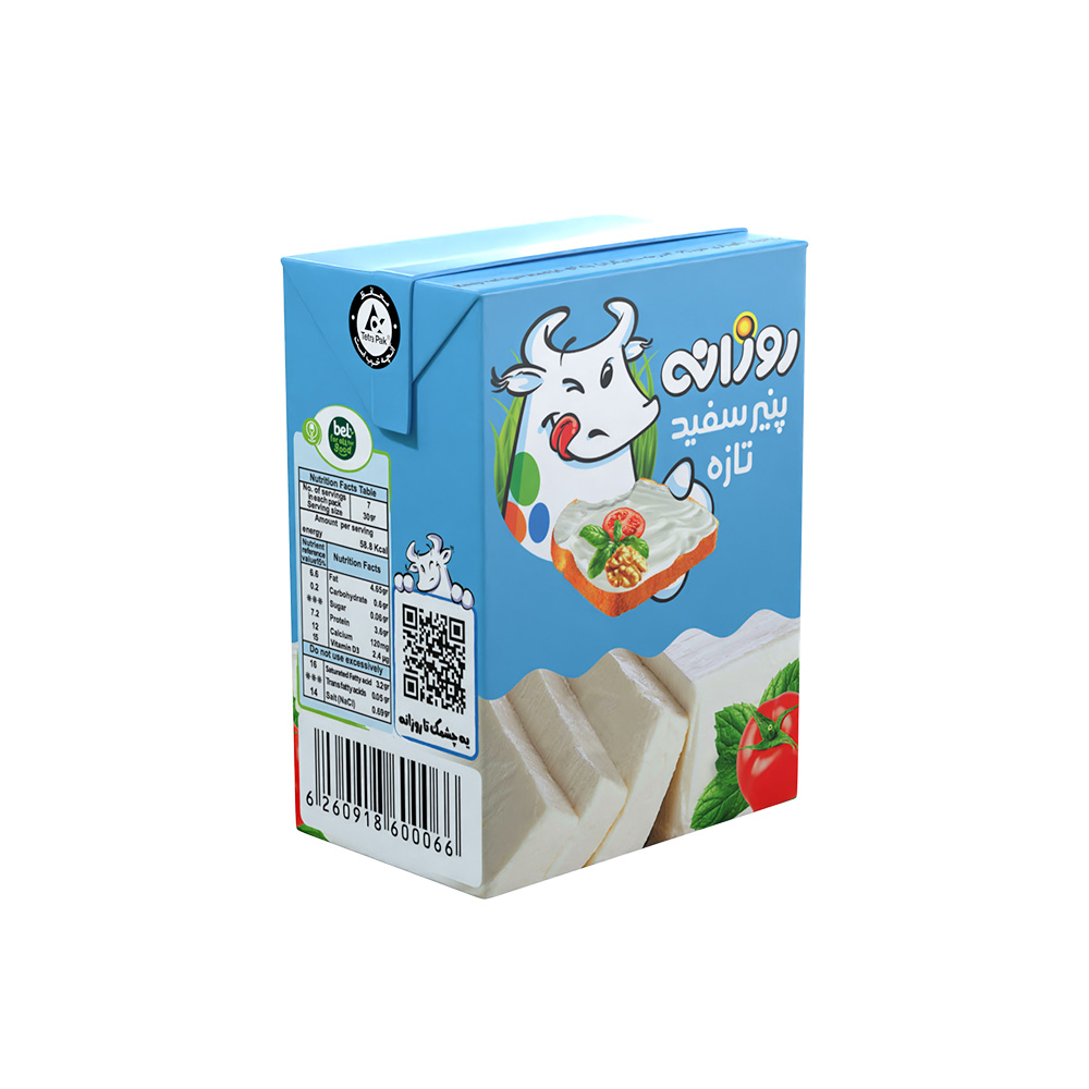 پنیر سفید تازه روزانه 210g