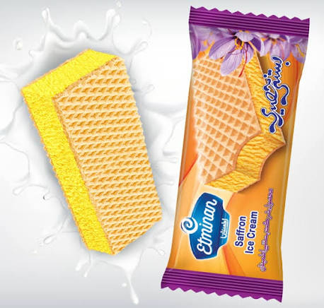 بستنی حصیری زعفرانی اطمینان